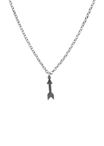 Load image into Gallery viewer, Arrow Charm Necklace - .925 Sterling Silver
