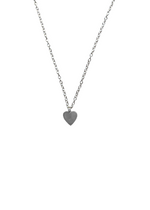 Load image into Gallery viewer, Heart Charm Necklace - .925 Sterling Silver
