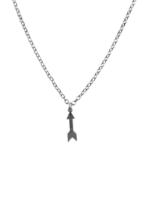 Arrow Charm Necklace - .925 Sterling Silver